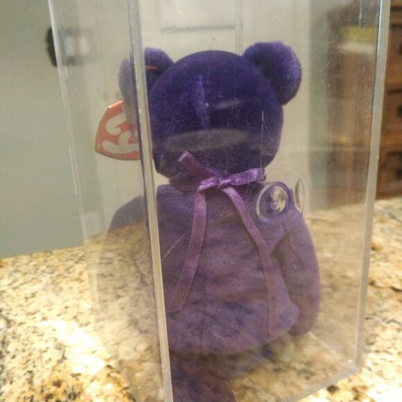 TY The Beanie Babies Collection -Diana Princess of Wales Memorial Fund Bear NWT - Picture 4 of 11